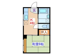 川原ビルの物件間取画像